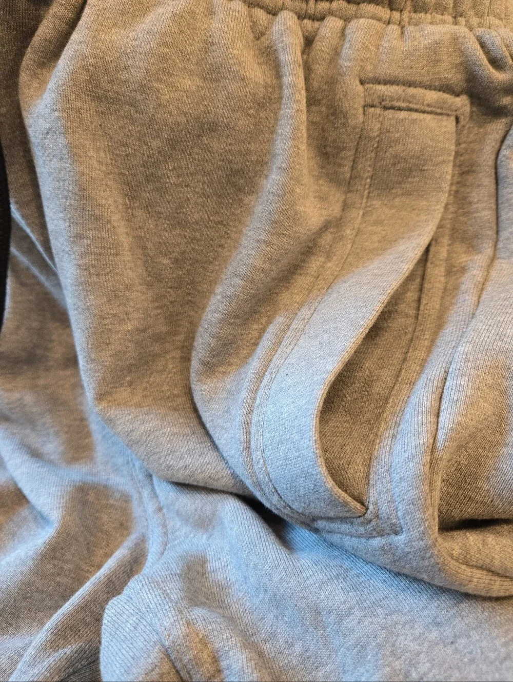 Nike Air Jordan Brooklyn Fleece Light Grey Sweatpants Heavy Men's Sz Medium NWT